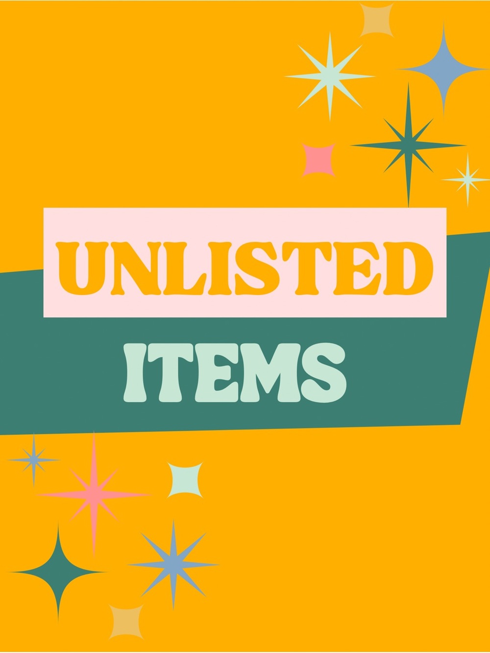 🎉Unlisted🎉ALL SALES ARE FINAL🎉